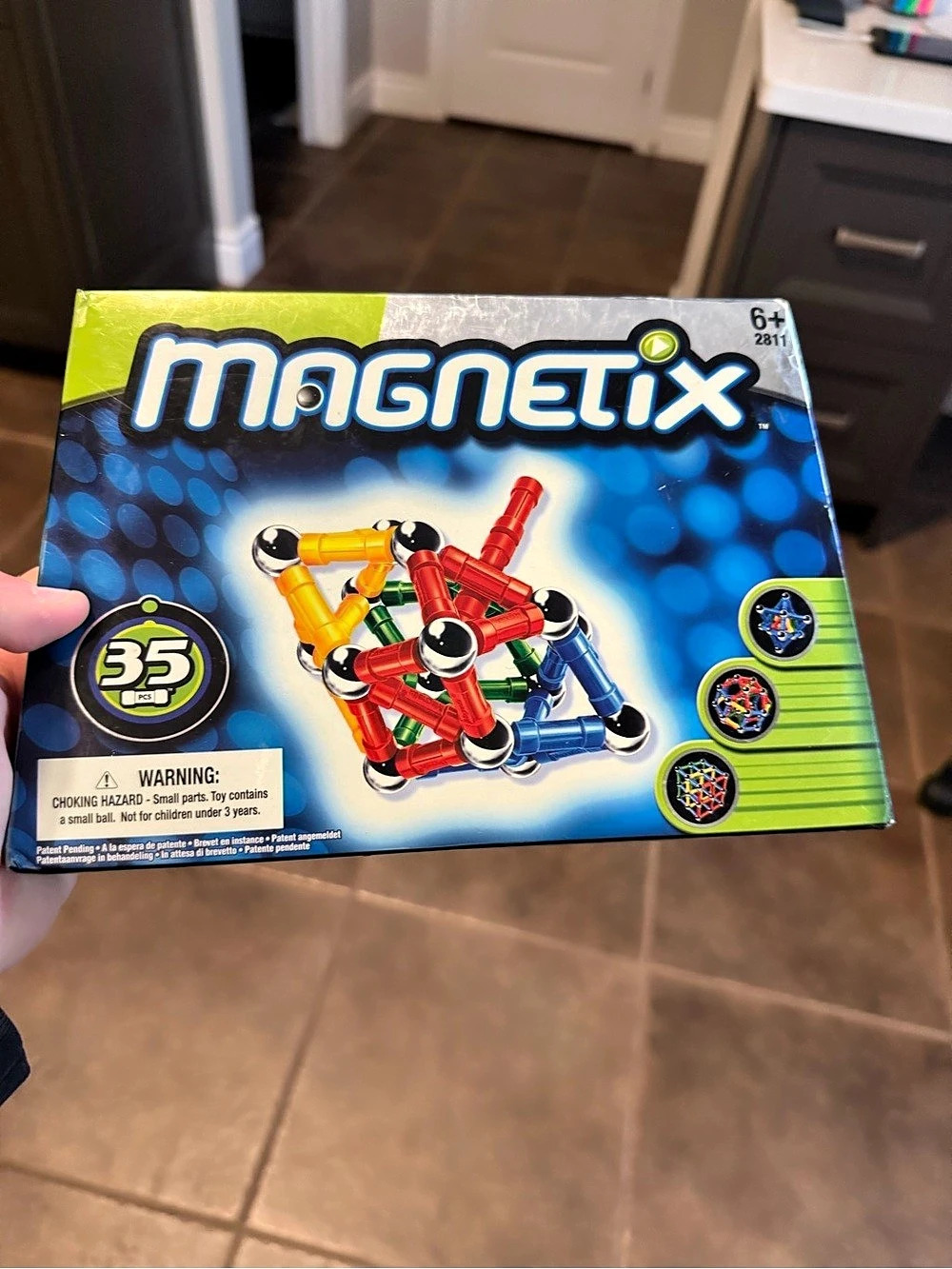 Magnetix 35-Piece Magnetic Building Set brand new